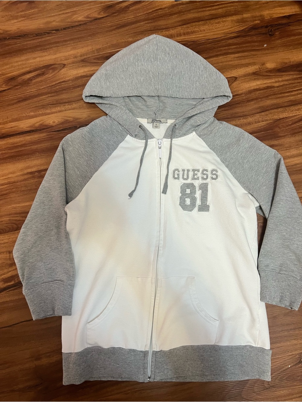 Guess Quarter Sleeve Zip-Up
